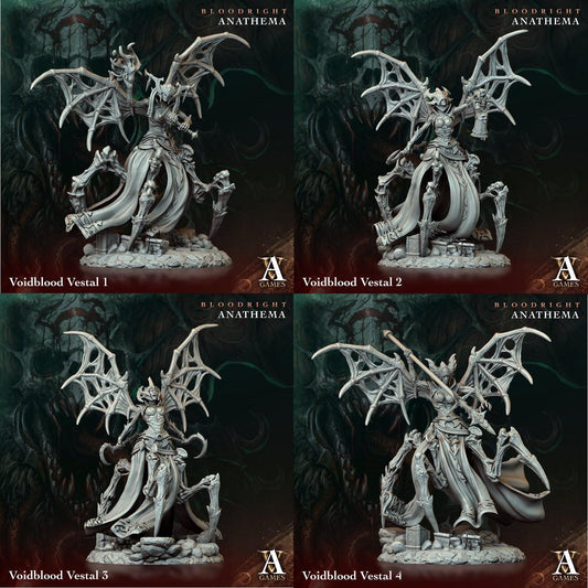 3D Printed Archvillain Games Voidblood Vestal Bloodright - Anathema 28 32mm D&D - 3D Printing Boss 