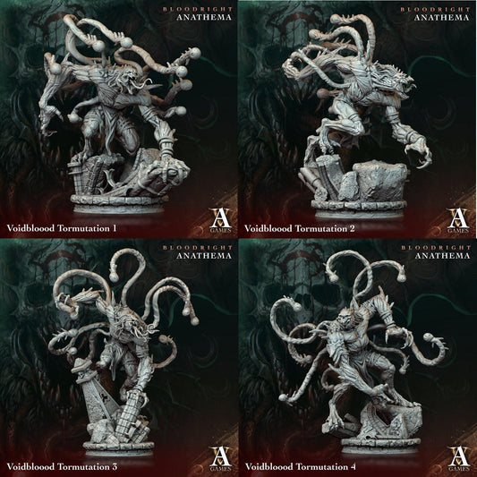 3D Printed Archvillain Games Voidbloood Tormutation Bloodright - Anathema 28 32mm D&D - 3D Printing Boss 