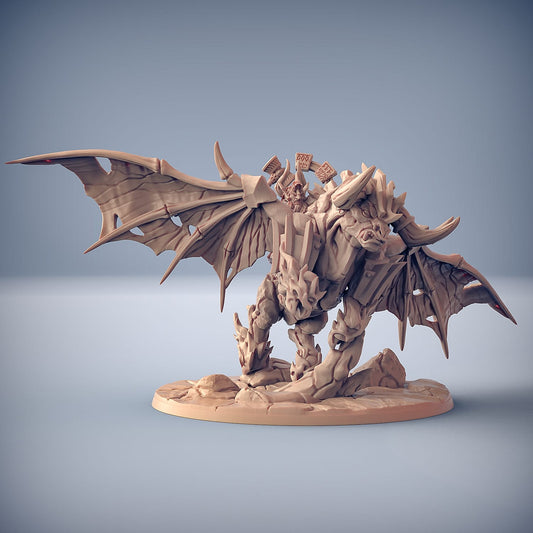 3D Printed Artisan Guild Aldeberan Firebrand Dumlok Flameseekers 28mm 32mm - 3D Printing Boss 