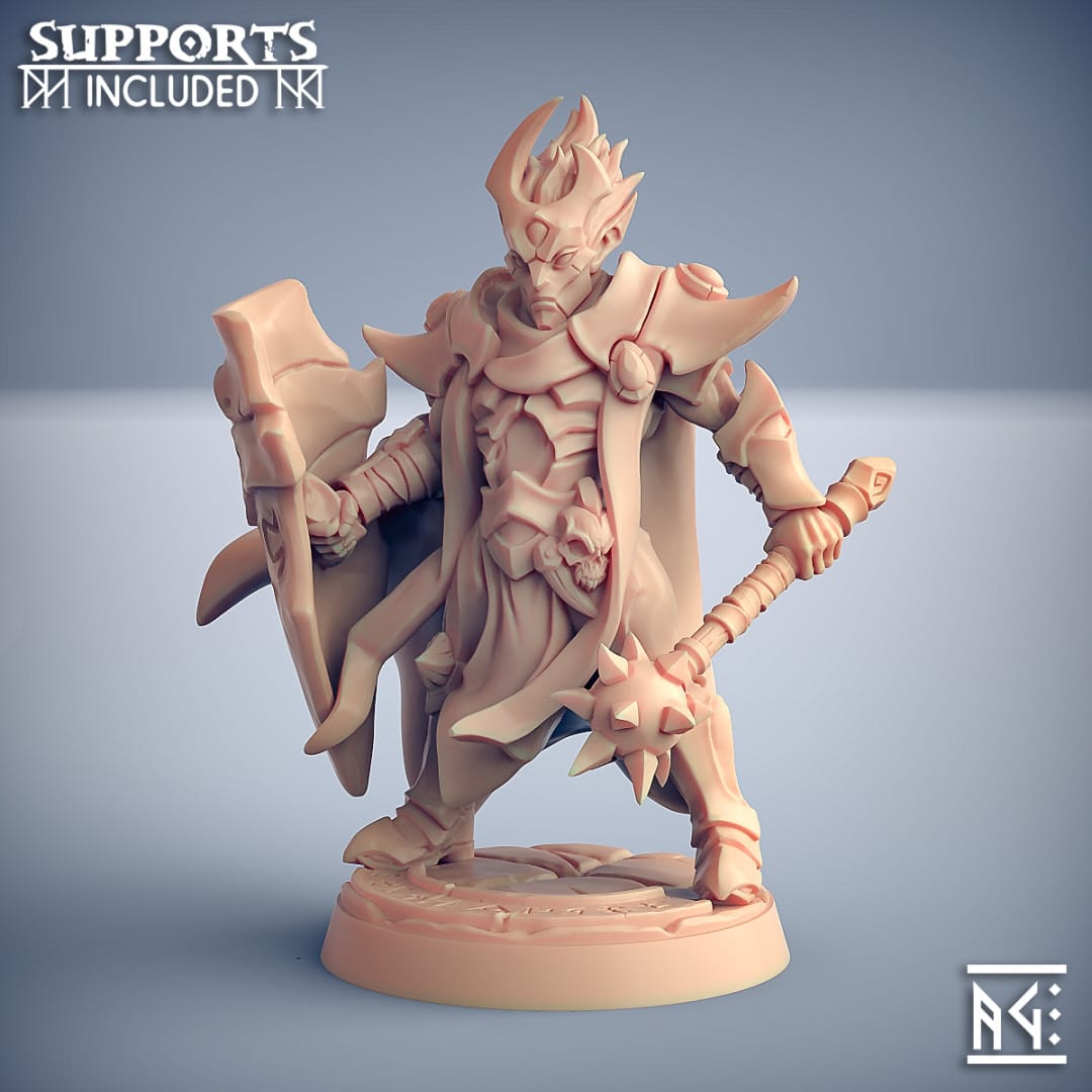 3D Printed Artisan Guild Ashen Inquisitor Set Ashen Alfar Inquisitors 28mm 32mm - 3D Printing Boss 