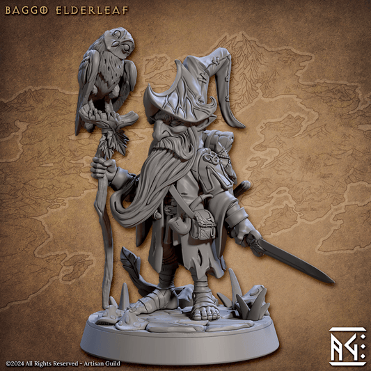 3D Printed Artisan Guild Baggo Elderleaf Deeproot Lurikeen Set 28mm 32mm - 3D Printing Boss 