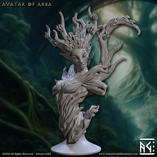 3D Printed Artisan Guild Barkwraith Spriggans Busts 28mm 32mm - 3D Printing Boss 
