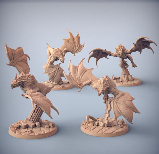 3D Printed Artisan Guild Bloodfiend Riders The Bloodhunt 28mm 32mm - 3D Printing Boss 