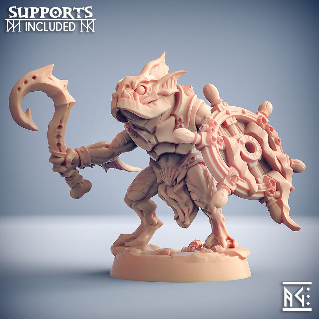 3D Printed Artisan Guild Death-Tide Jurakins Set Death-Tide Jurakin 28mm 32mm - 3D Printing Boss 