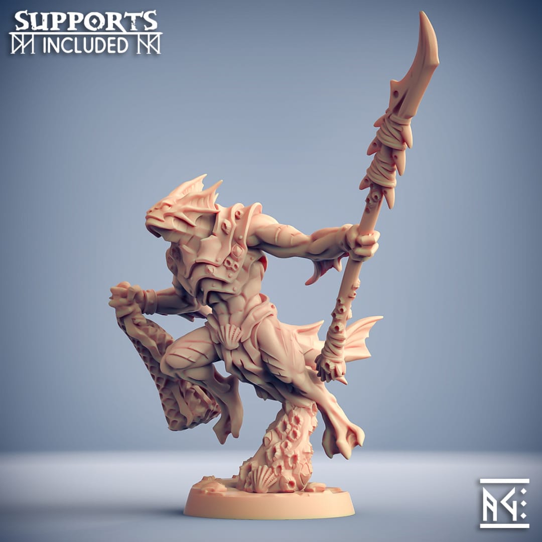 3D Printed Artisan Guild Death-Tide Jurakins Set Death-Tide Jurakin 28mm 32mm - 3D Printing Boss 