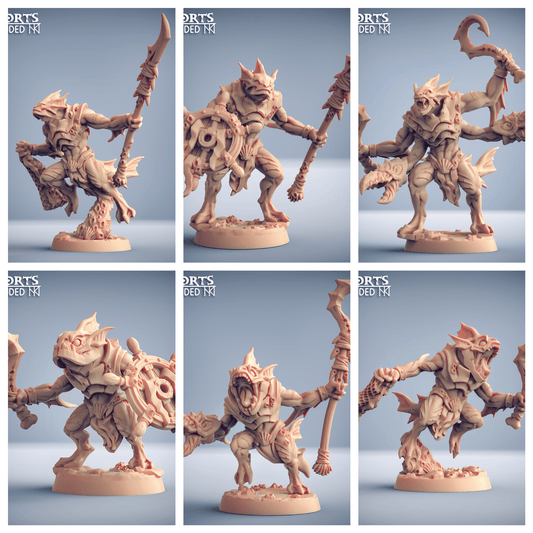 3D Printed Artisan Guild Death-Tide Jurakins Set Death-Tide Jurakin 28mm 32mm - 3D Printing Boss 