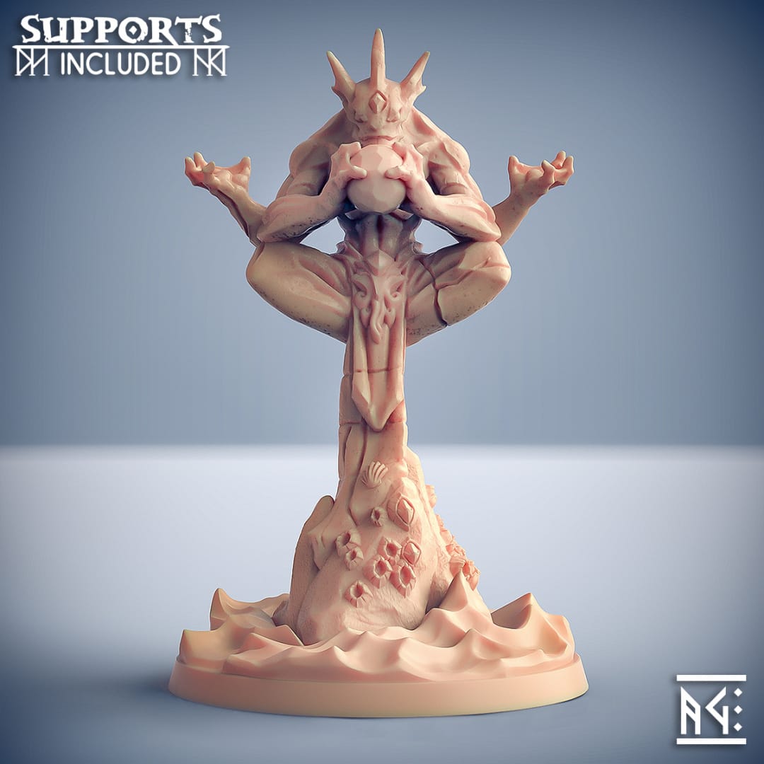 3D Printed Artisan Guild Death-Tide Shrine Death-Tide Jurakin 28mm 32mm - 3D Printing Boss 