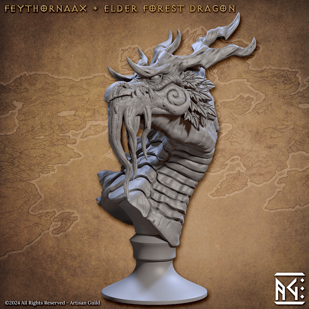 3D Printed Artisan Guild Deeproot Lurikeen Busts 28mm 32mm - 3D Printing Boss 