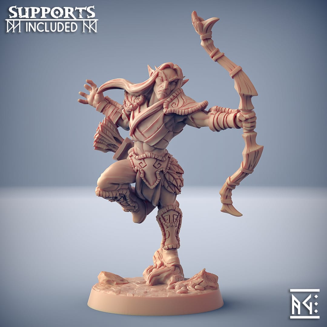 3D Printed Artisan Guild Deepwood Alfar Deepwood Alfar Set 28mm 32mm - 3D Printing Boss 