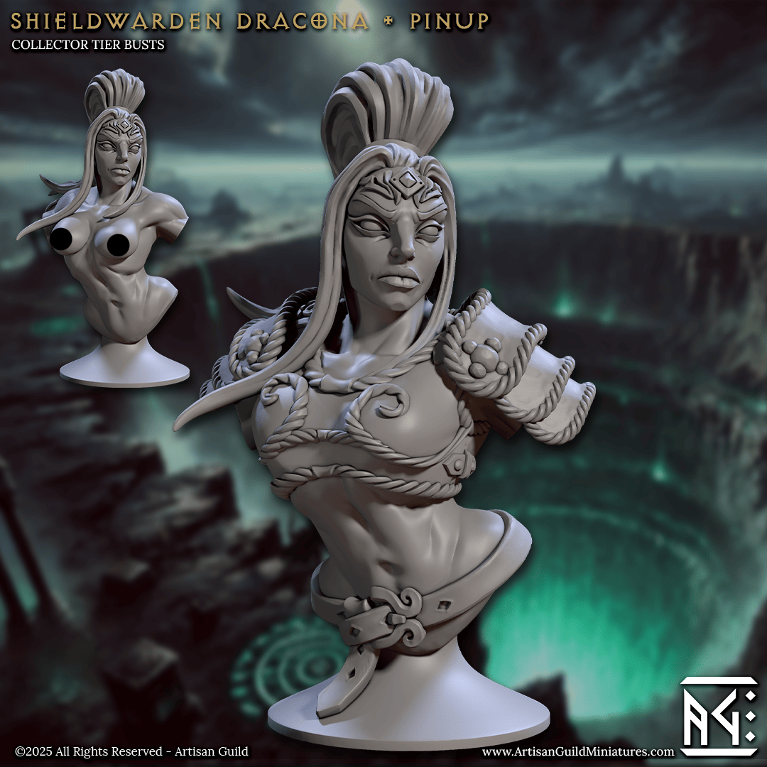 3D Printed Artisan Guild Descent into the Hive of the All Seeing Busts 28mm 32mm - 3D Printing Boss 