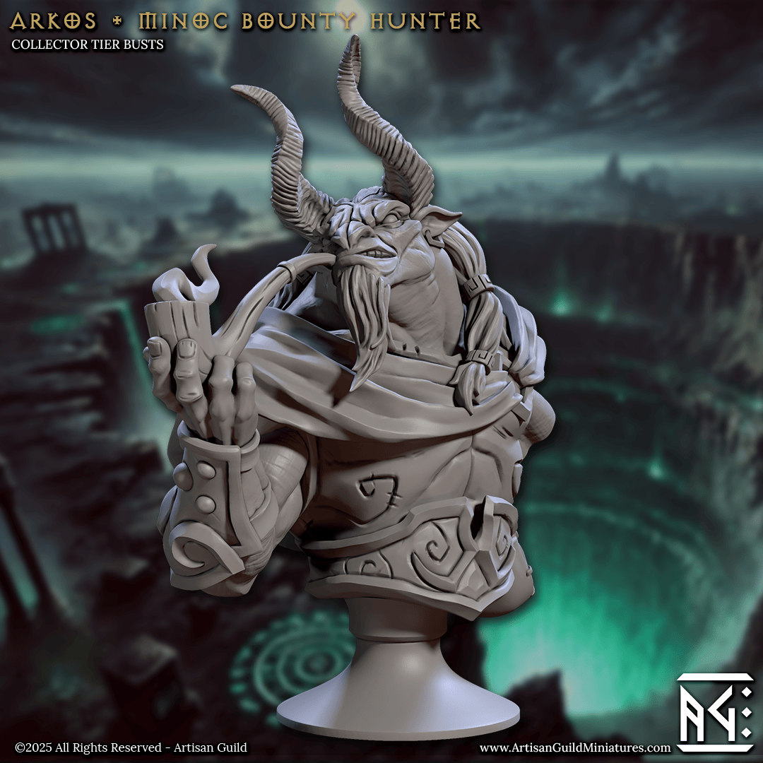 3D Printed Artisan Guild Descent into the Hive of the All Seeing Busts 28mm 32mm - 3D Printing Boss 