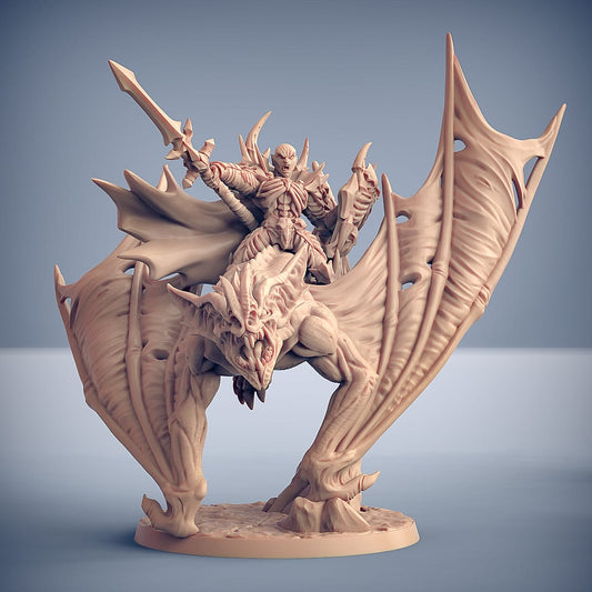 3D Printed Artisan Guild Drakenmir on Bloodhunter Dire Bat Soulless Vampires Set 28mm 32mm - 3D Printing Boss 