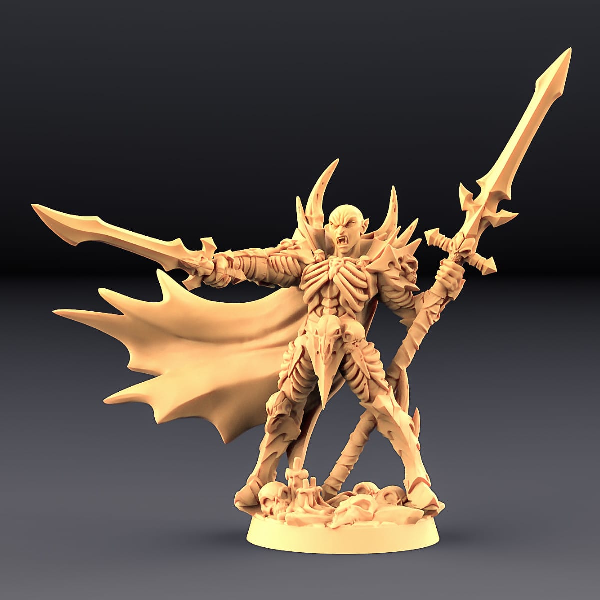 3D Printed Artisan Guild Drakenmir the Bonelord Soulless Vampires Set 28mm 32mm - 3D Printing Boss 