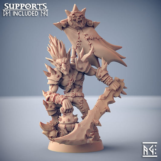 3D Printed Artisan Guild Dzwingo the Tallest Sparksoot Goblin Set 28mm 32mm - 3D Printing Boss 