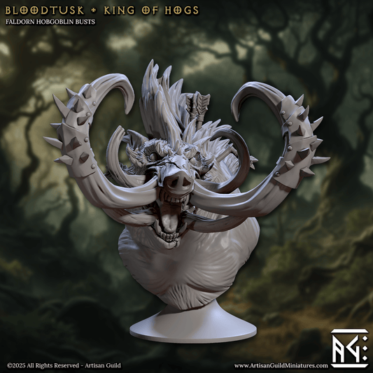 3D Printed Artisan Guild Faldorn Hobgoblin Bust Set 28mm 32mm - 3D Printing Boss 