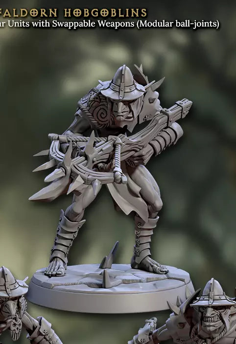 3D Printed Artisan Guild Faldorn Hobgoblins Set Faldorn Hobgoblin Set 28mm 32mm - 3D Printing Boss 