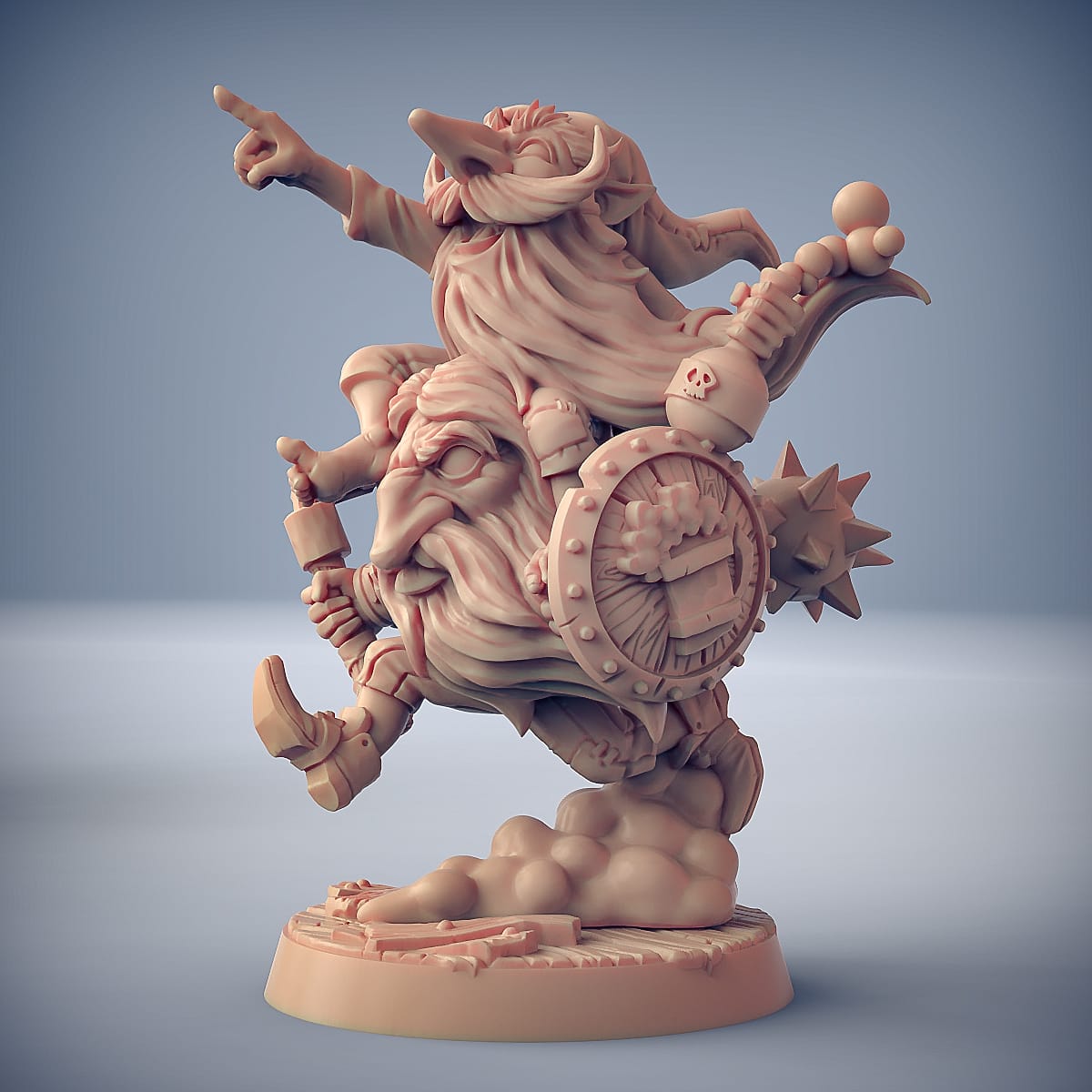 3D Printed Artisan Guild Gnish & Gnosh Troubles in Taverns 10 Heroes Set Welcome Box 28mm 32mm - 3D Printing Boss 