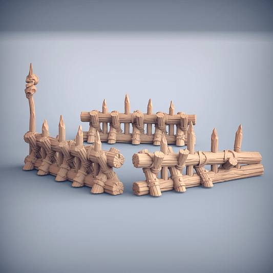 3D Printed Artisan Guild Gnoll Barricade Bonegnasher Gnolls 28mm 32mm - 3D Printing Boss 