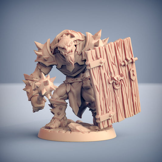 3D Printed Artisan Guild Great Goblin Thugs Set 28mm 32mm - 3D Printing Boss 