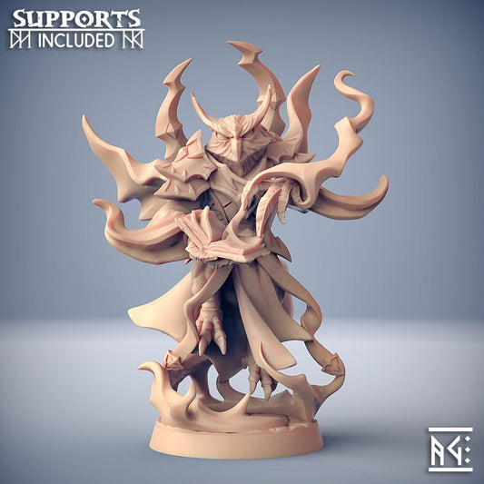3D Printed Artisan Guild Gufaar The Librarian Eye Cult Gryphkin 28mm 32mm - 3D Printing Boss 
