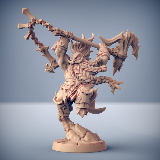3D Printed Artisan Guild Gundrof Ragingfire Dumlok Flameseekers 28mm 32mm - 3D Printing Boss 