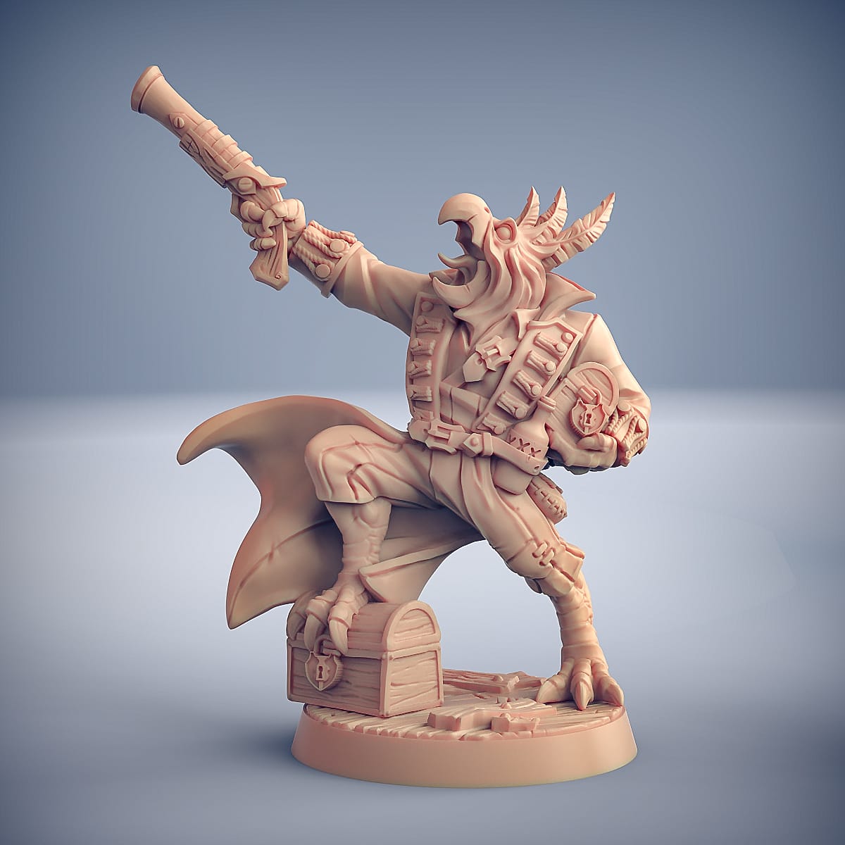 3D Printed Artisan Guild Gyros Shripwrecker Troubles in Taverns 10 Heroes Set Welcome Box 28mm 32mm - 3D Printing Boss 