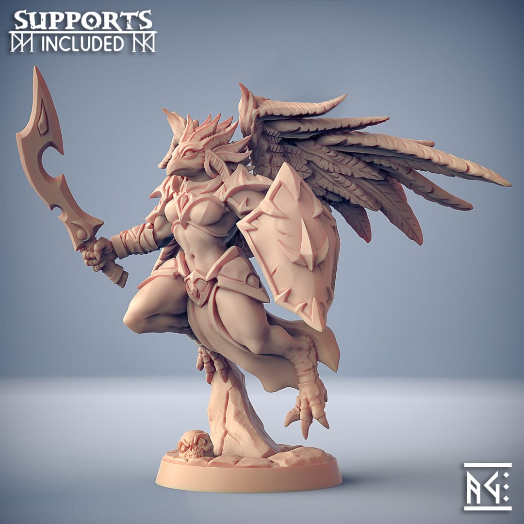 3D Printed Artisan Guild High Griphkins Set Eye Cult Flying Gryphkin 28mm 32mm - 3D Printing Boss 
