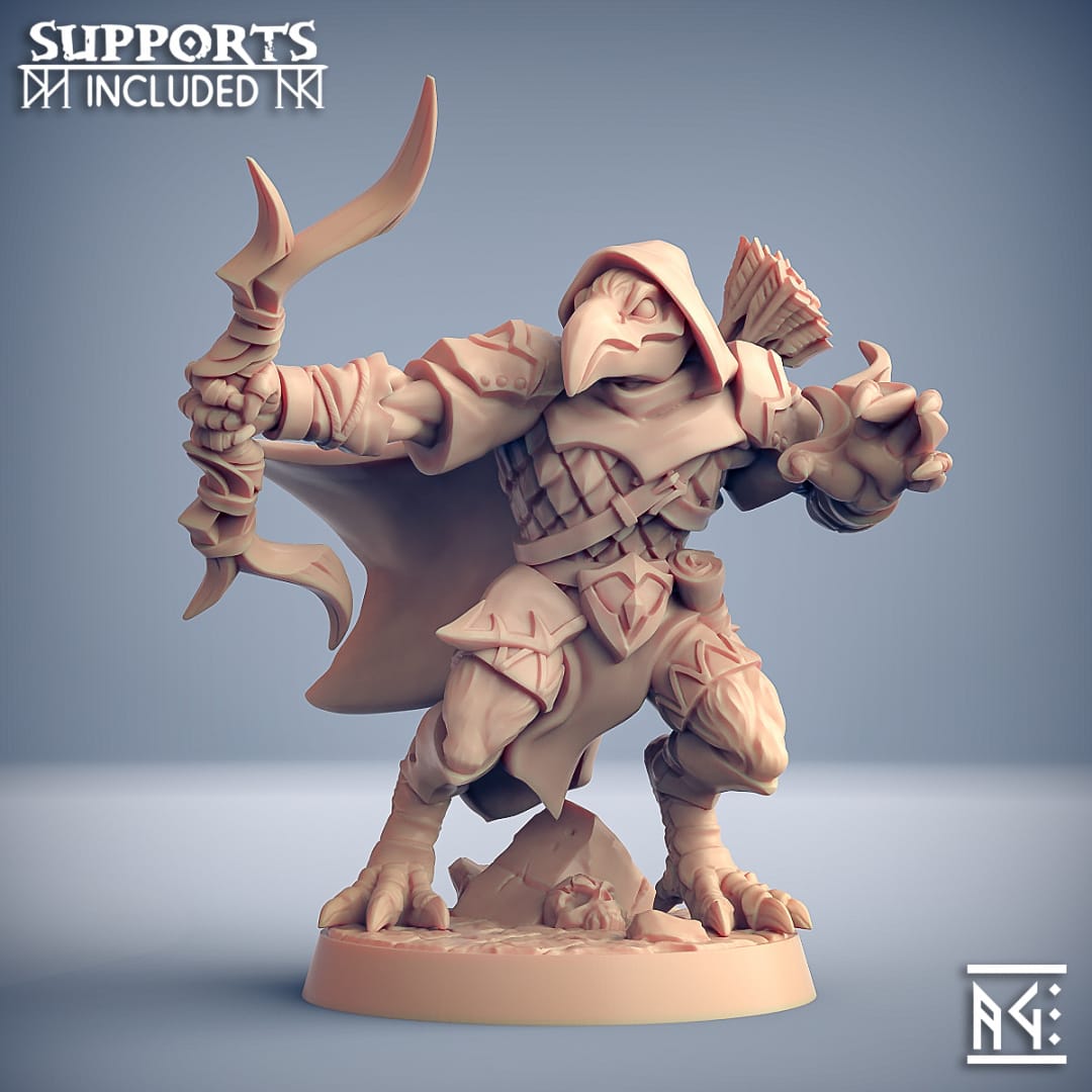 3D Printed Artisan Guild High Griphkins Set Eye Cult Gryphkin 28mm 32mm - 3D Printing Boss 