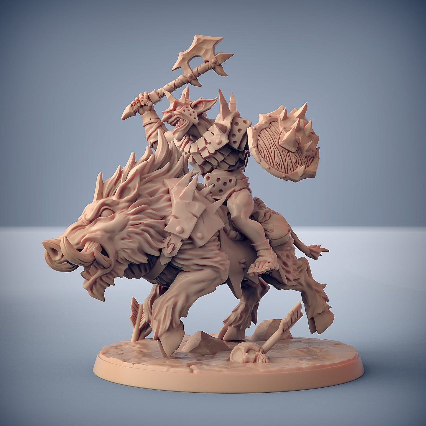 3D Printed Artisan Guild Hobgoblin Razorbeast Riders Blackrazor Hobgoblins 28mm 32mm - 3D Printing Boss 