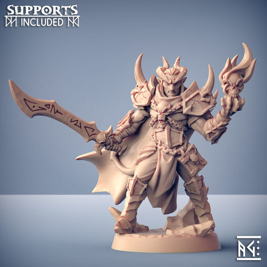 3D Printed Artisan Guild Ildamos Half Blood Abyss Demons Set 28mm 32mm - 3D Printing Boss 
