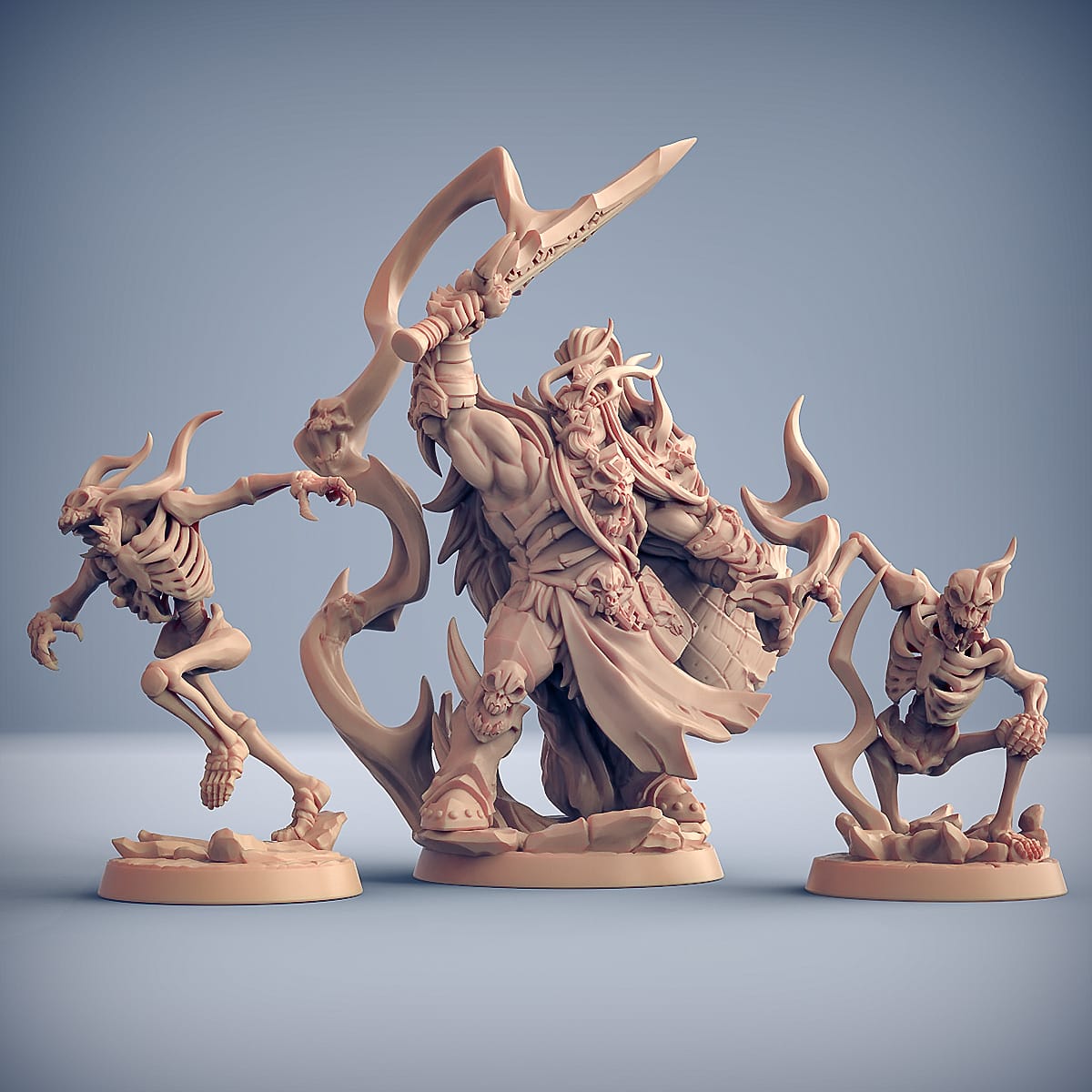 3D Printed Artisan Guild Kentargh Grotar Frostmetal Clan 28mm 32mm - 3D Printing Boss 
