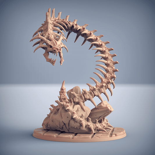 3D Printed Artisan Guild Maneater Skullnaga Maneaters Nagarots 28mm 32mm - 3D Printing Boss 