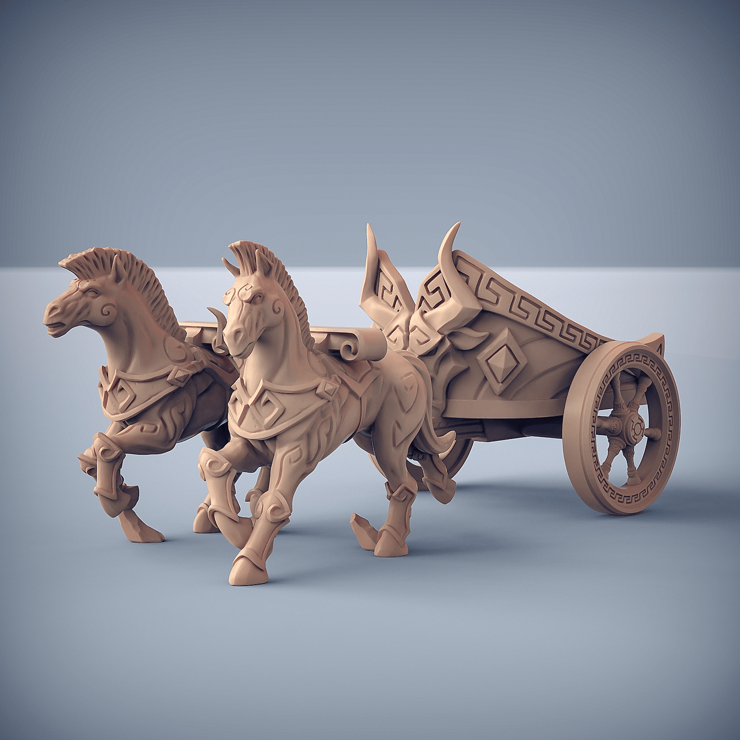 3D Printed Artisan Guild Minoc Chariots Order of the Labyrinth 28mm 32mm - 3D Printing Boss 