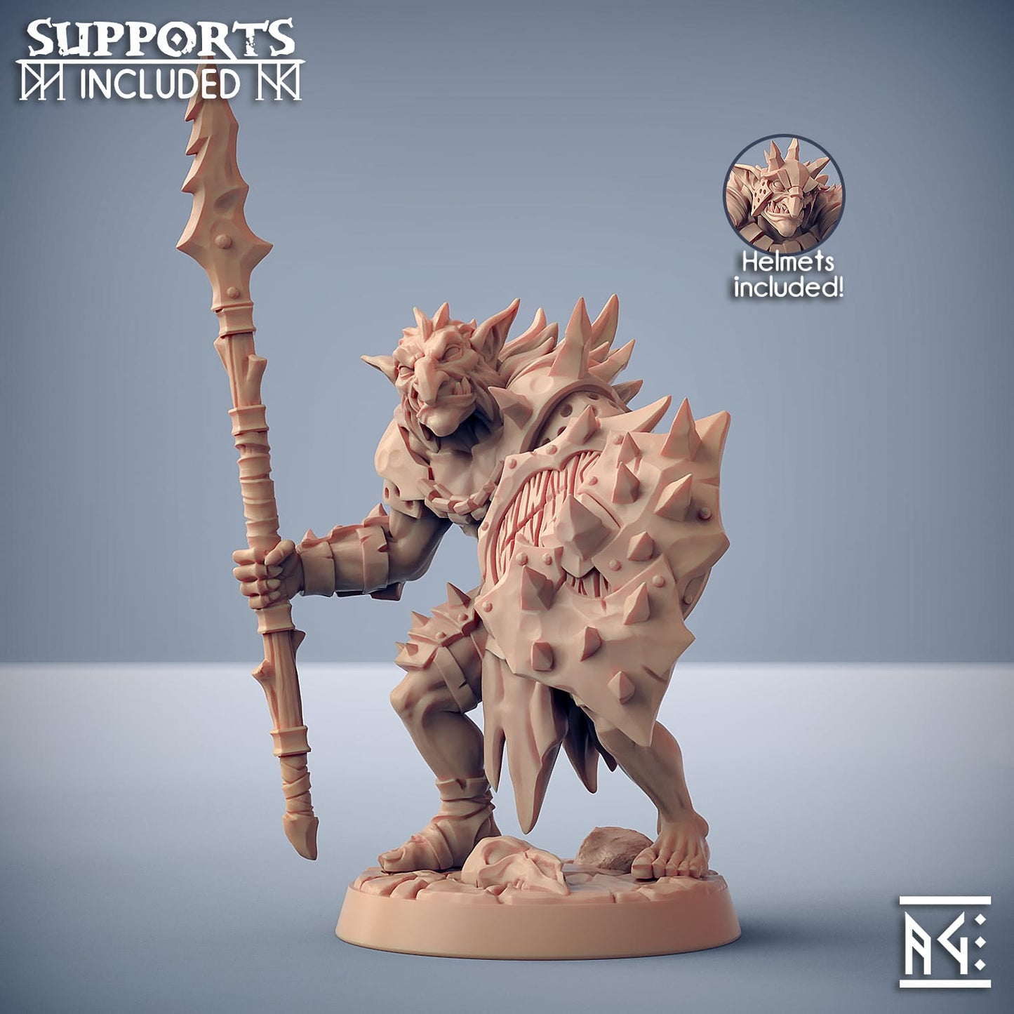 3D Printed Artisan Guild Modular Blackrazor Hobgoblins Blackrazor Hobgoblins 28mm 32mm - 3D Printing Boss 