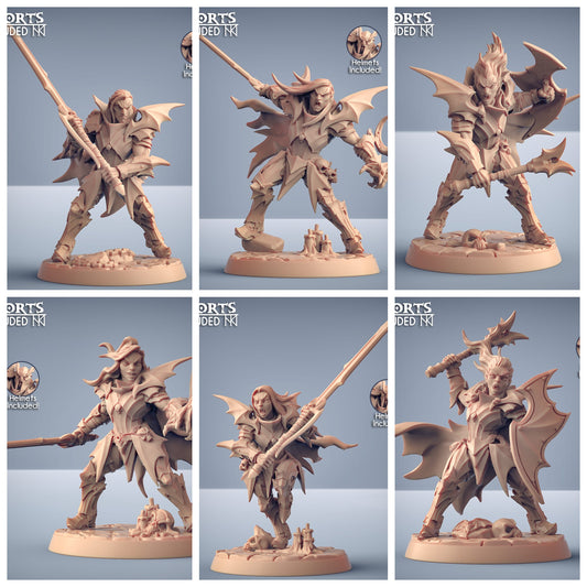 3D Printed Artisan Guild Modular Bloodhunt Knights The Bloodhunt 28mm 32mm - 3D Printing Boss 