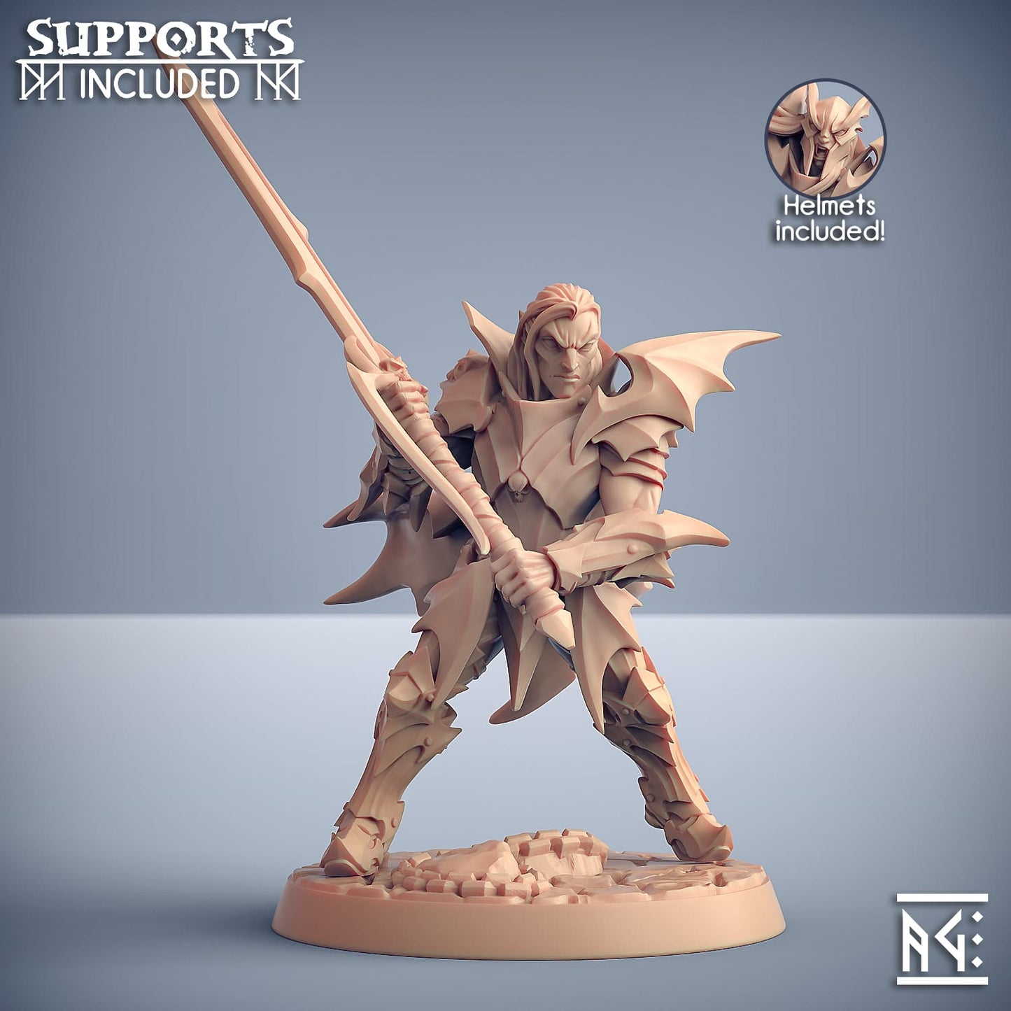 3D Printed Artisan Guild Modular Bloodhunt Knights The Bloodhunt 28mm 32mm - 3D Printing Boss 