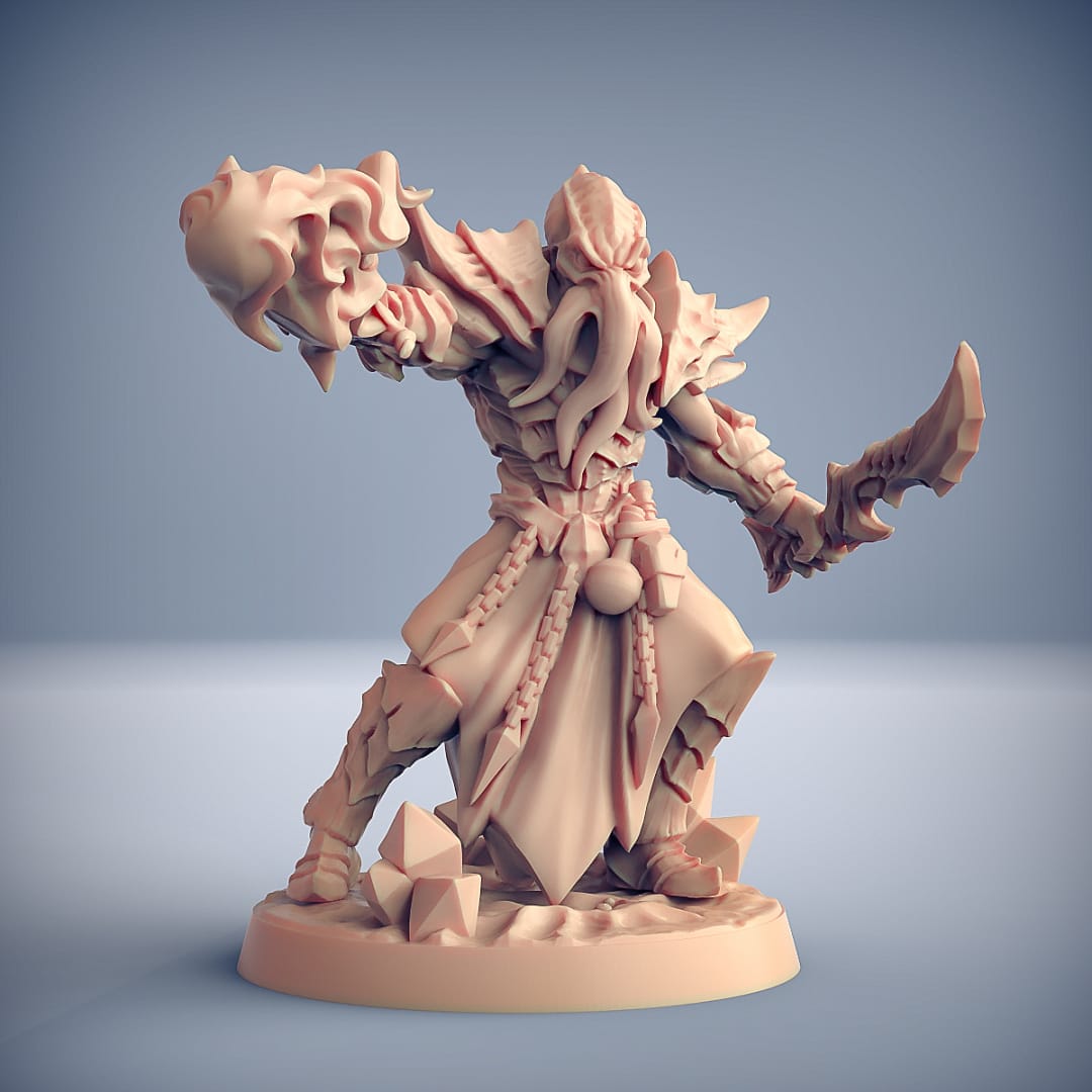 3D Printed Artisan Guild Modular Depth Ones Reavers Depth Ones Set 28mm 32mm - 3D Printing Boss 