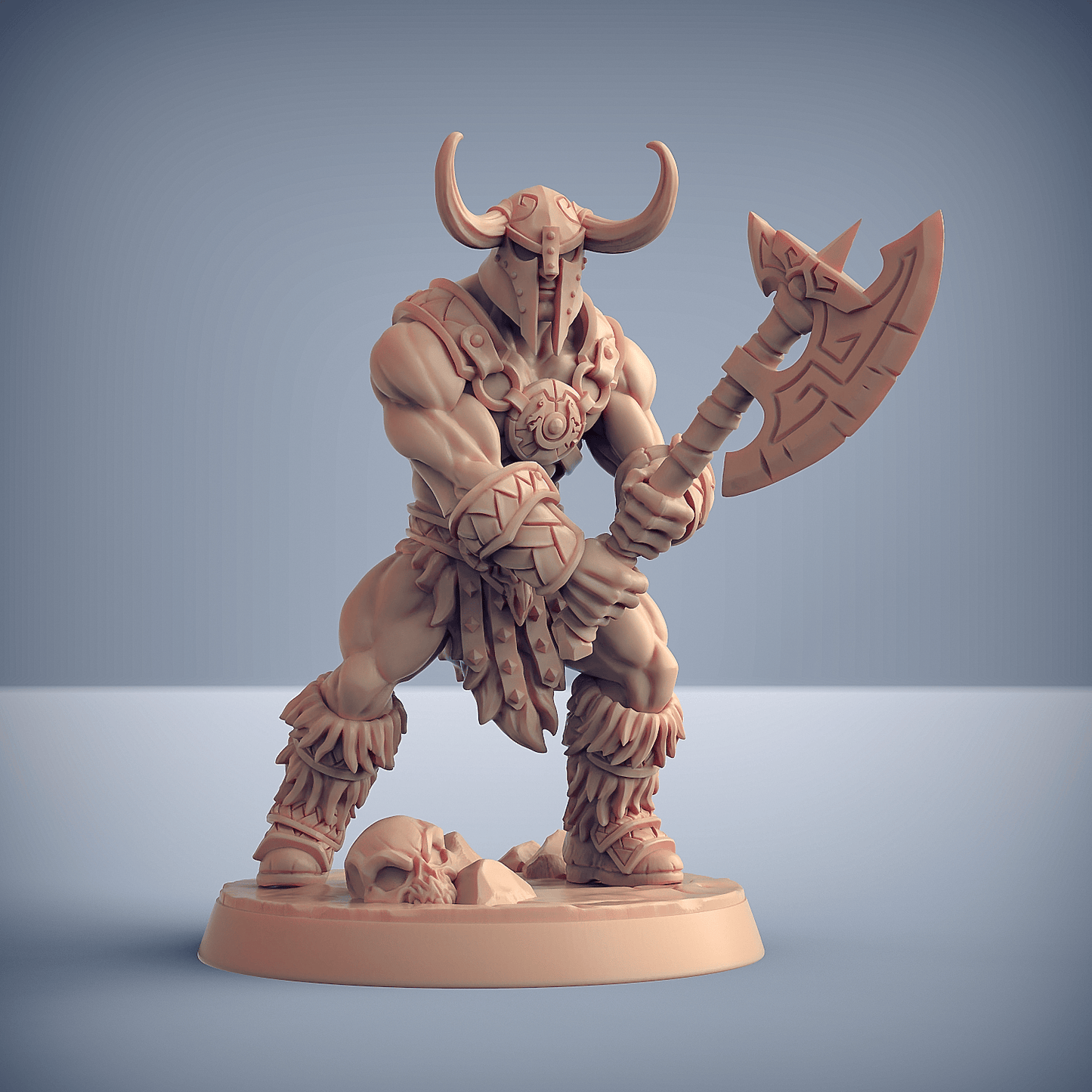 3D Printed Artisan Guild Modular Dragonpeak Barbarians Dragonpeak Barbarians 28mm 32mm - 3D Printing Boss 