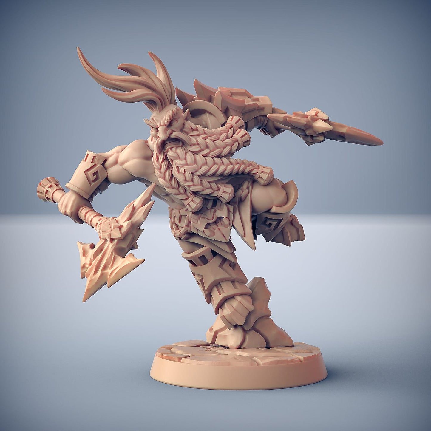 3D Printed Artisan Guild Modular Dumlok Flameseekers Dumlok Flameseekers 28mm 32mm - 3D Printing Boss 