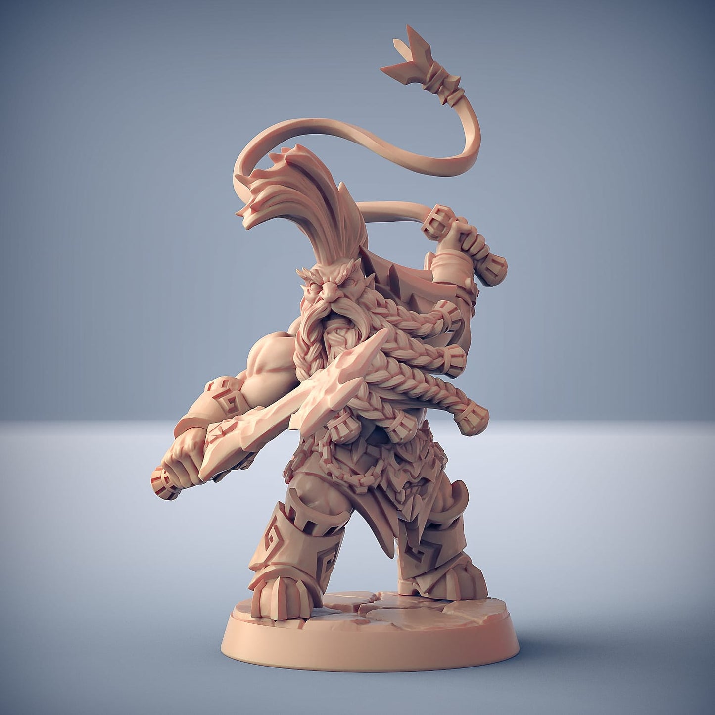 3D Printed Artisan Guild Modular Dumlok Flameseekers Dumlok Flameseekers 28mm 32mm - 3D Printing Boss 