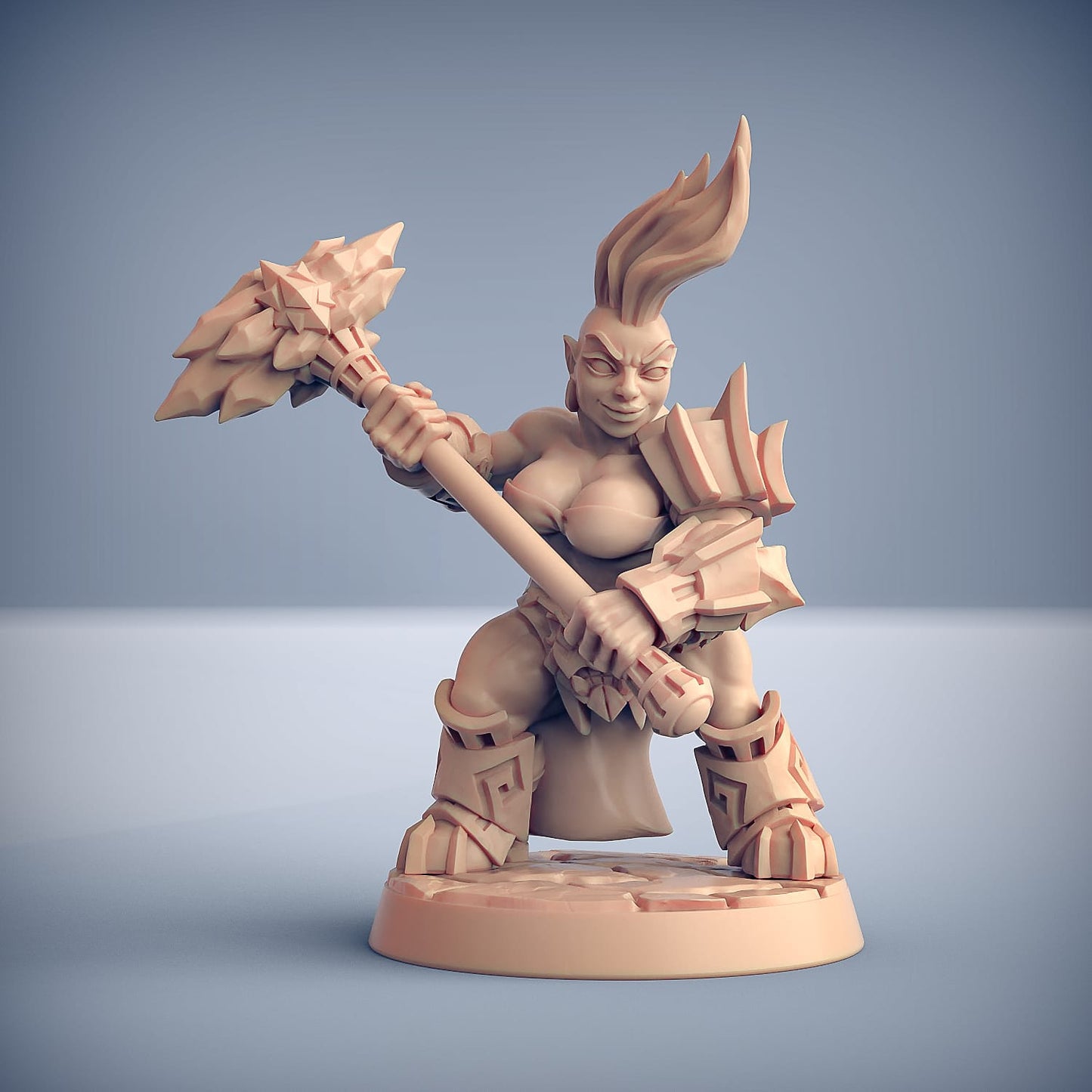 3D Printed Artisan Guild Modular Dumlok Flameseekers Dumlok Flameseekers 28mm 32mm - 3D Printing Boss 