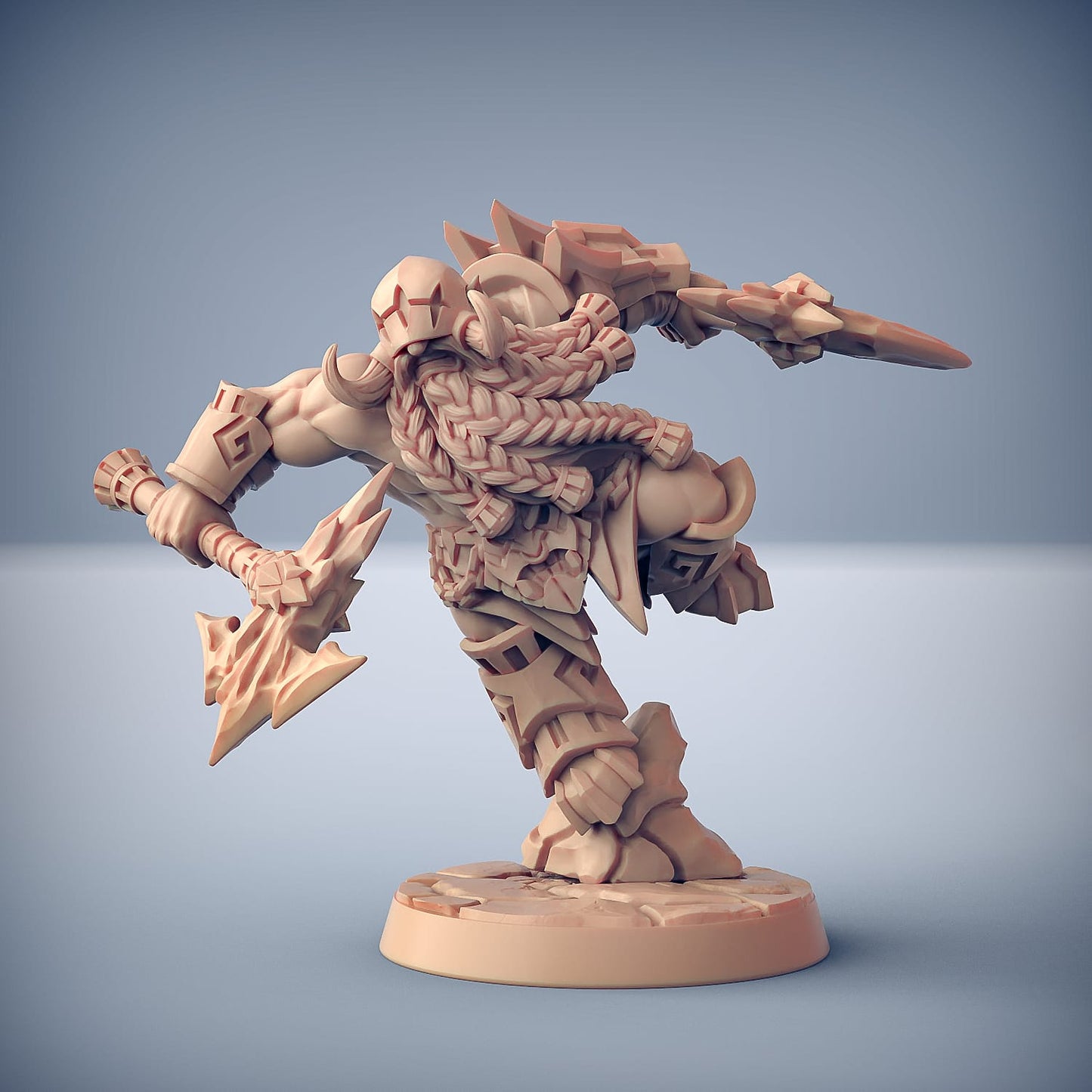 3D Printed Artisan Guild Modular Dumlok Flameseekers Dumlok Flameseekers 28mm 32mm - 3D Printing Boss 
