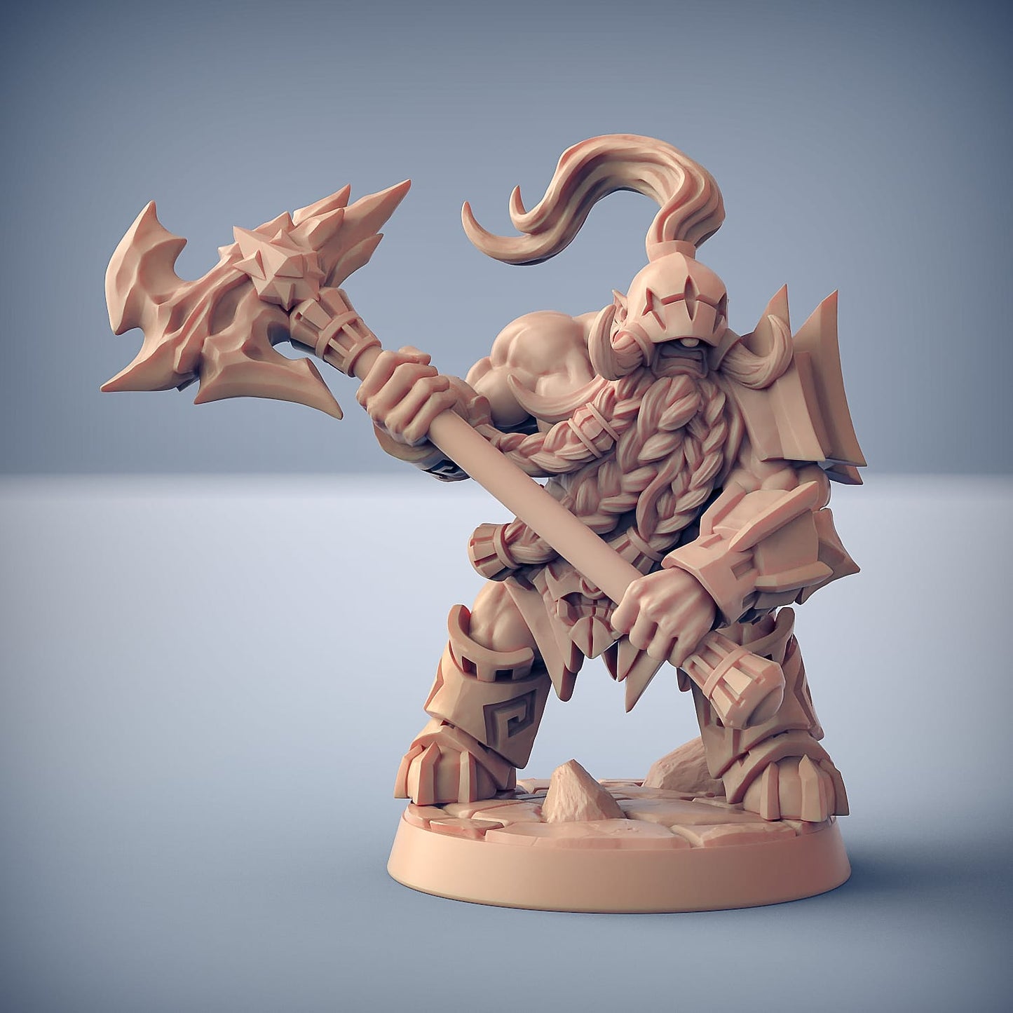 3D Printed Artisan Guild Modular Dumlok Flameseekers Dumlok Flameseekers 28mm 32mm - 3D Printing Boss 