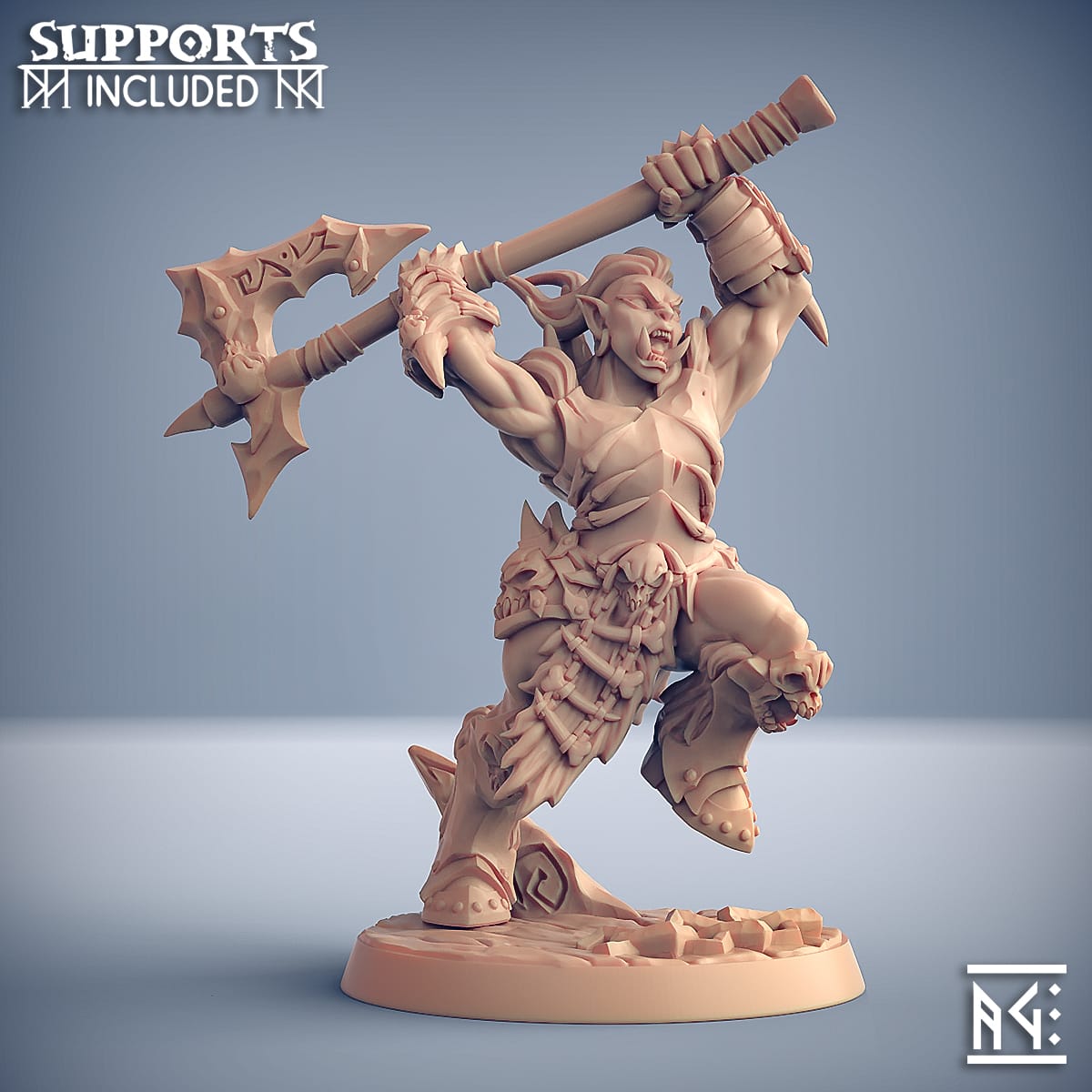 3D Printed Artisan Guild Modular Frostmetal Clan Frostmetal Clan 28mm 32mm - 3D Printing Boss 