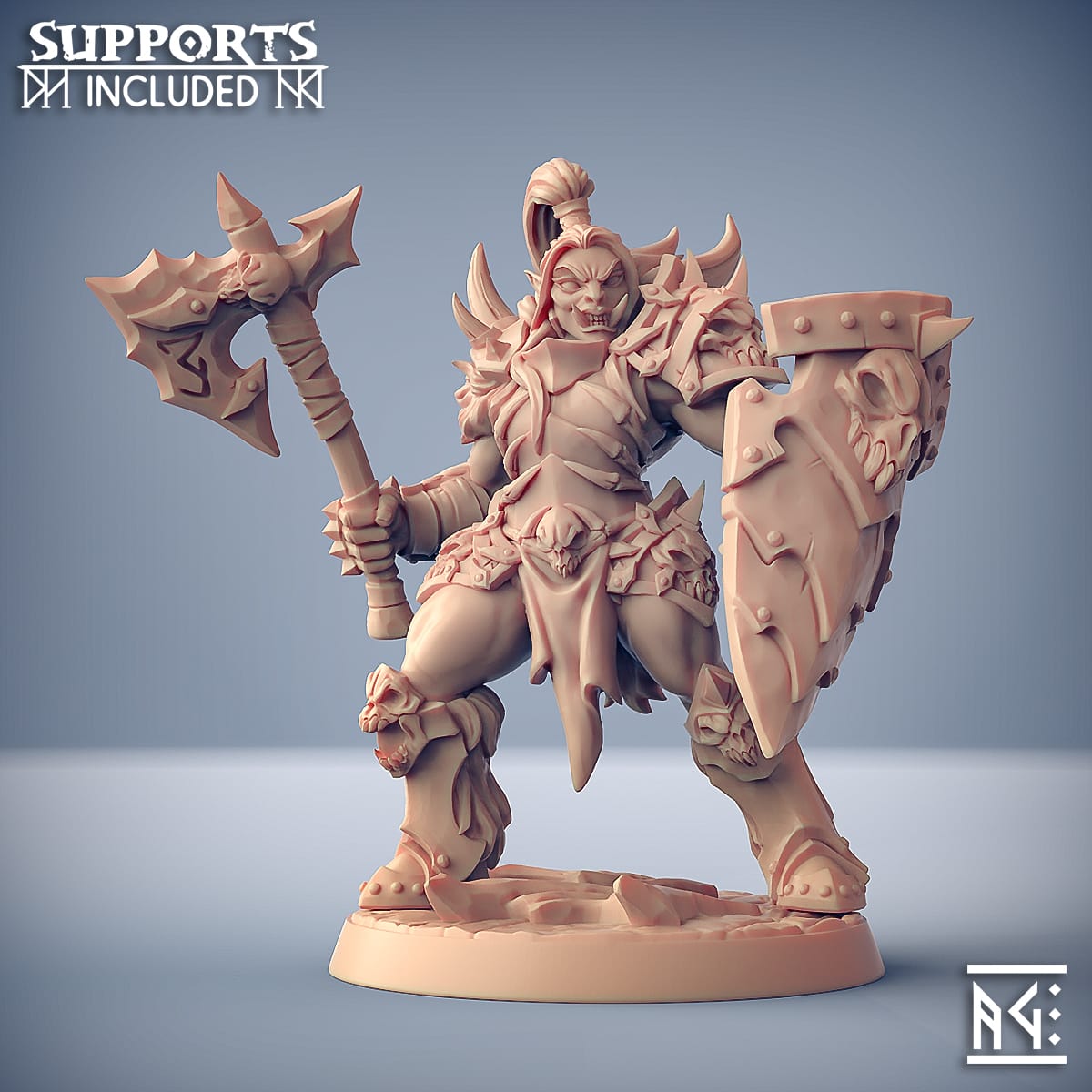 3D Printed Artisan Guild Modular Frostmetal Clan Frostmetal Clan 28mm 32mm - 3D Printing Boss 