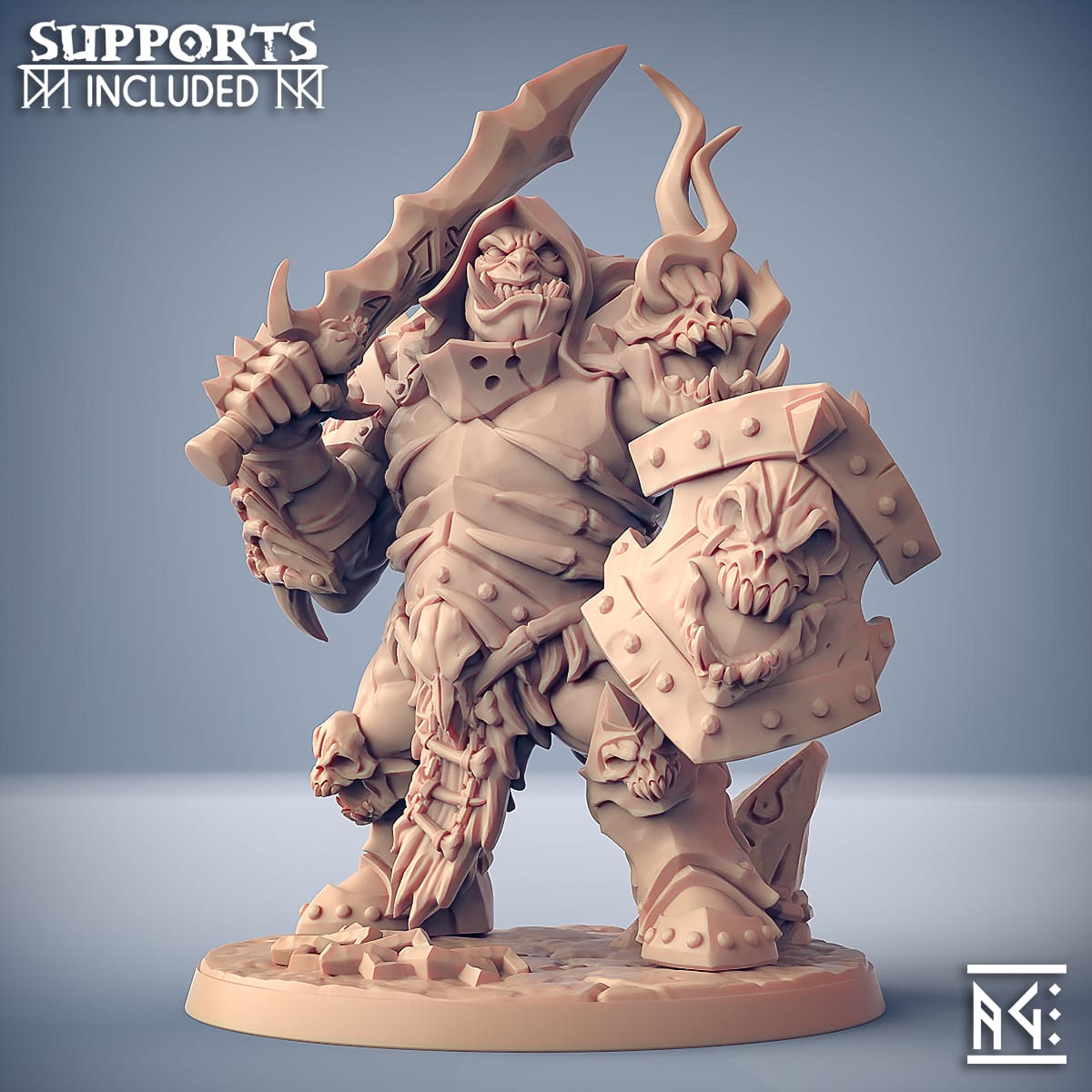 3D Printed Artisan Guild Modular Frostmetal Clan Frostmetal Clan 28mm 32mm - 3D Printing Boss 