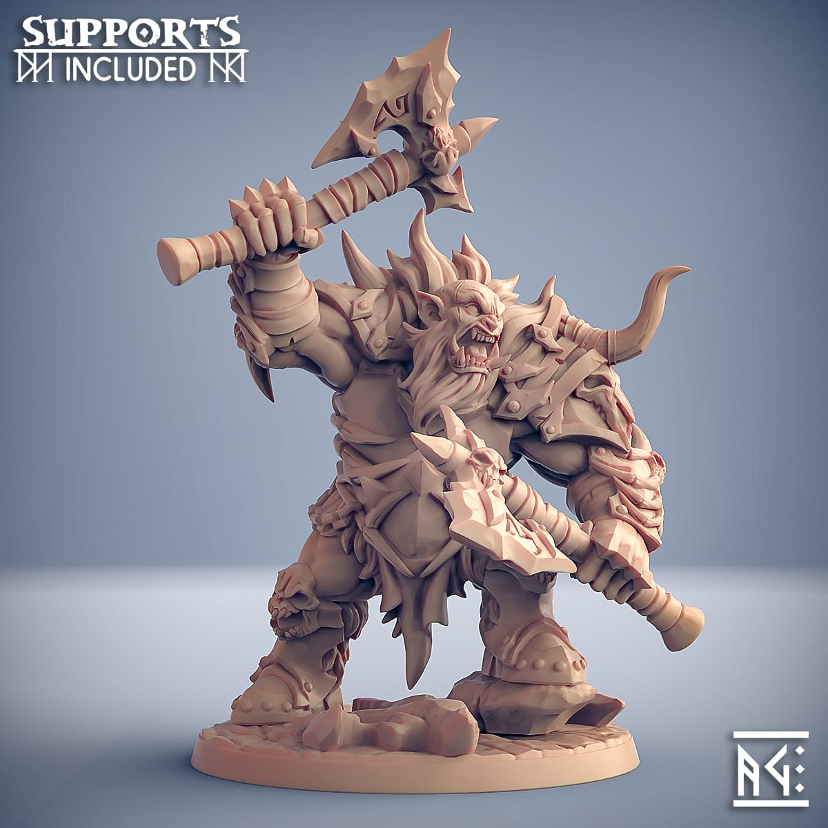 3D Printed Artisan Guild Modular Frostmetal Clan Frostmetal Clan 28mm 32mm - 3D Printing Boss 
