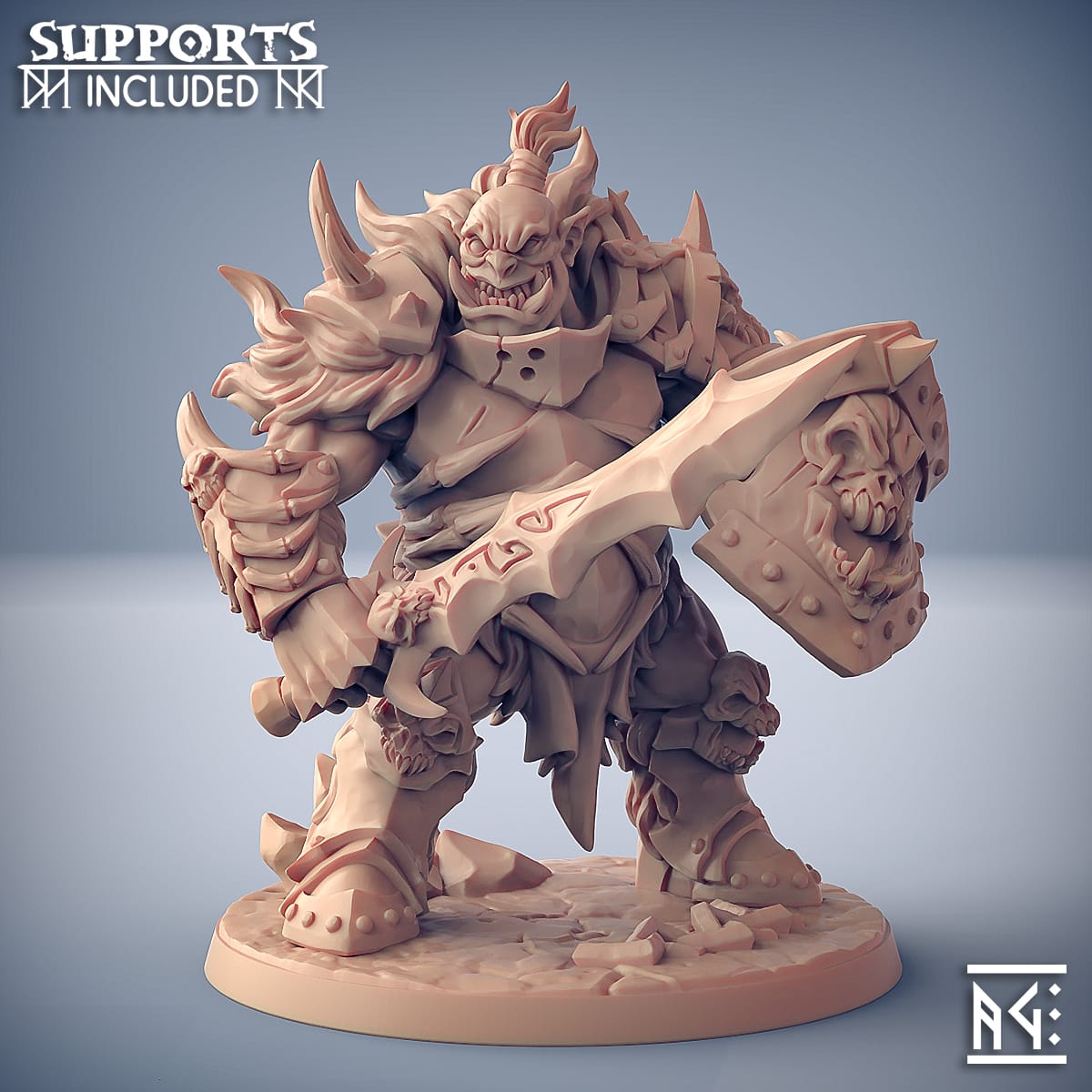 3D Printed Artisan Guild Modular Frostmetal Clan Frostmetal Clan 28mm 32mm - 3D Printing Boss 