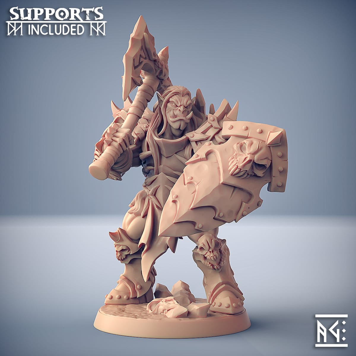 3D Printed Artisan Guild Modular Frostmetal Clan Frostmetal Clan 28mm 32mm - 3D Printing Boss 
