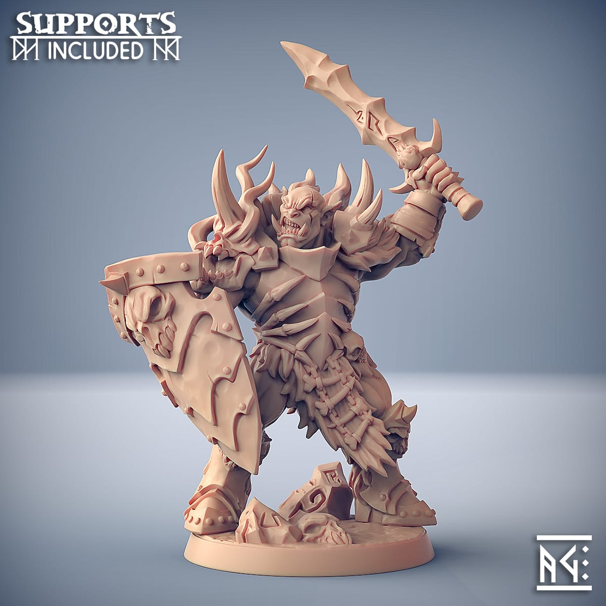 3D Printed Artisan Guild Modular Frostmetal Clan Frostmetal Clan 28mm 32mm - 3D Printing Boss 